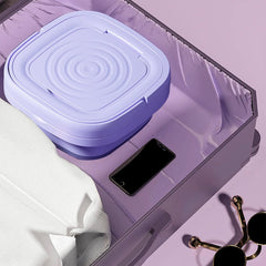 Portable & Foldable Mini Laundry Machine