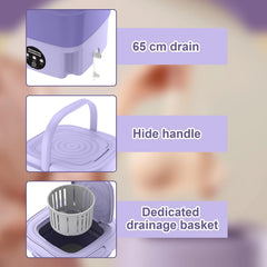 Portable & Foldable Mini Laundry Machine