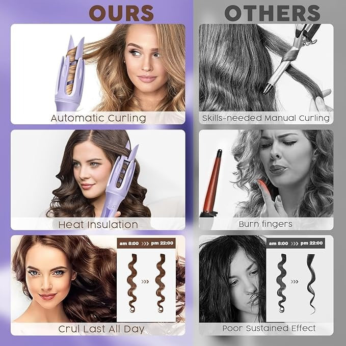 Automatic Hair Curler Stick